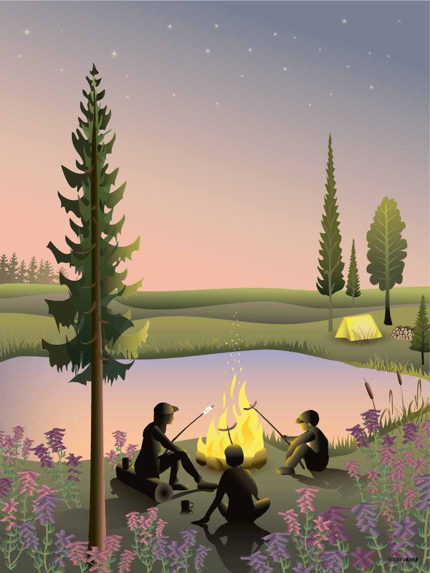 CAMPFIRE - card