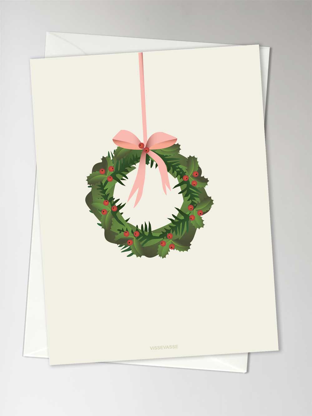 CHRISTMAS WREATH - card