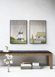 Poster pair from ViSSEVASSE with Denmark posters 
