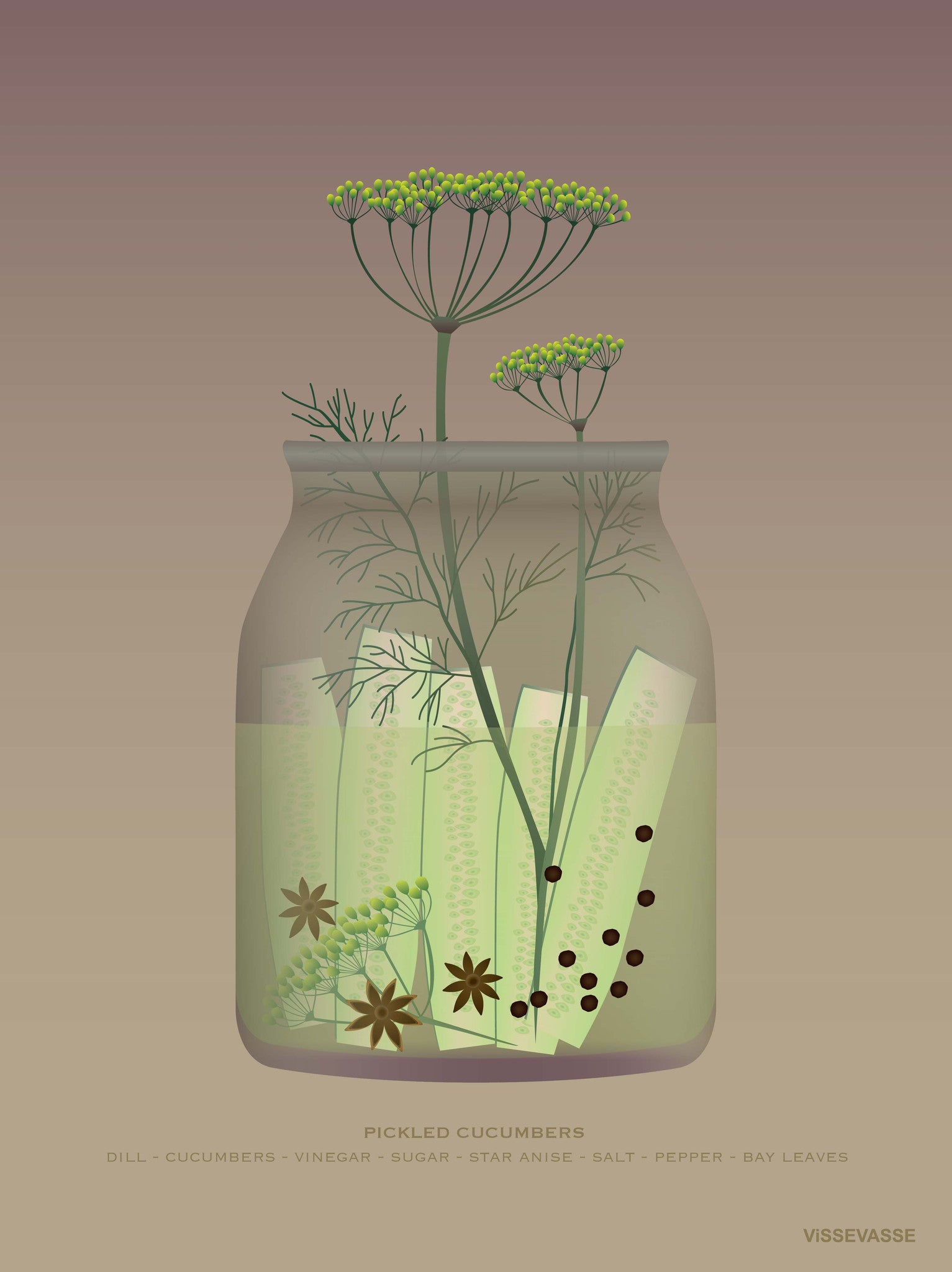 PICKLED CUCUMBERS - poster