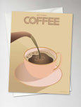 BUT FIRST COFFEE - greeting card