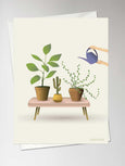 GROWING PLANTS - Card