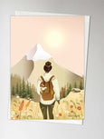 HIKE WITH ME - card