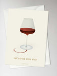 LET'S DRINK SOME WINE - card