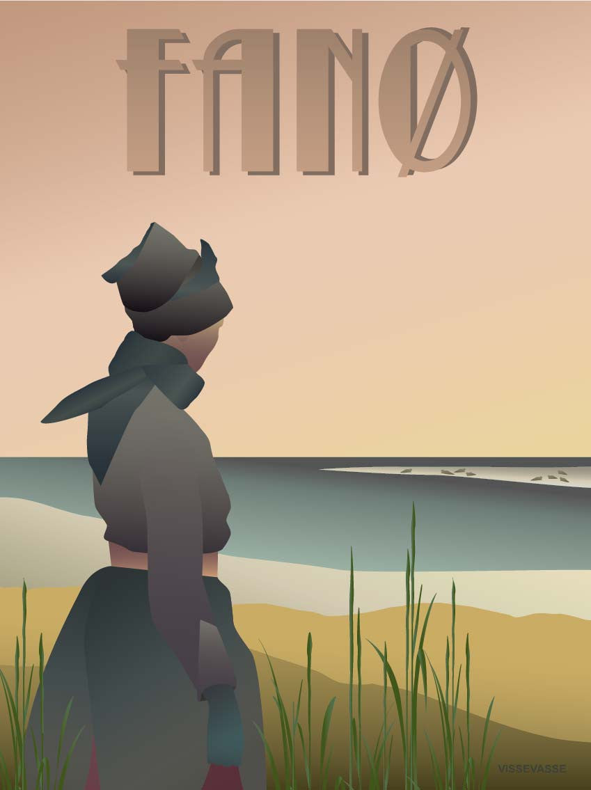 Fanø poster by ViSSEVASSE - Buy it here!