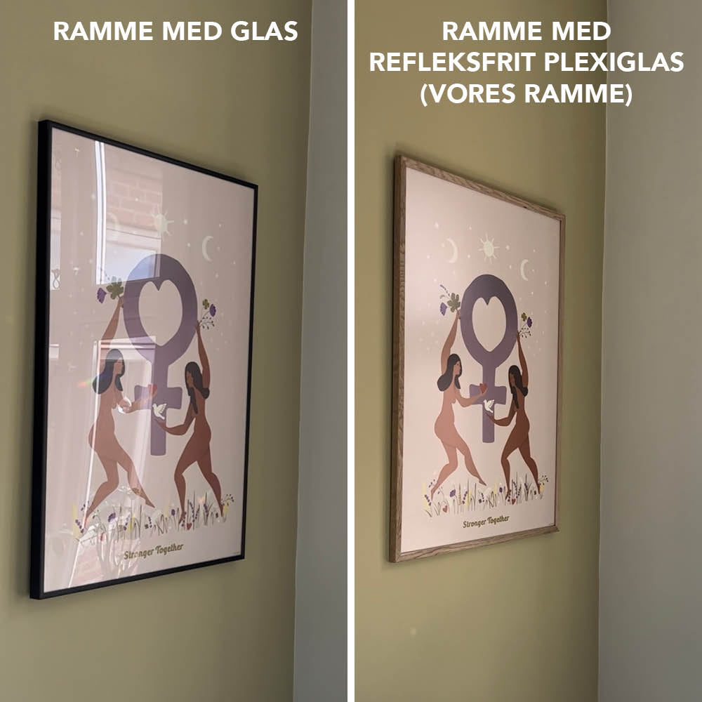 Ramme - massiv eg - ViSSEVASSE
