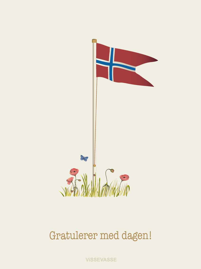 GRATULERER MED DAGEN - card