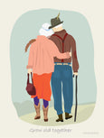GROW OLD TOGETHER - card