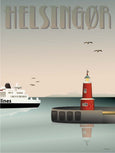 Helsingør - Harbour - poster