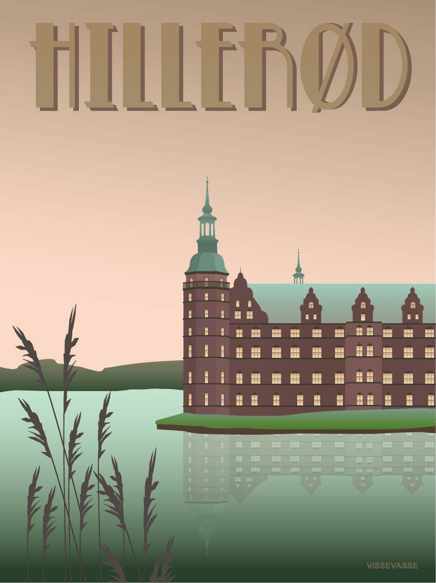 HILLERØD Castle - poster