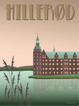Hillerød poster from ViSSEVASSE with the castle 