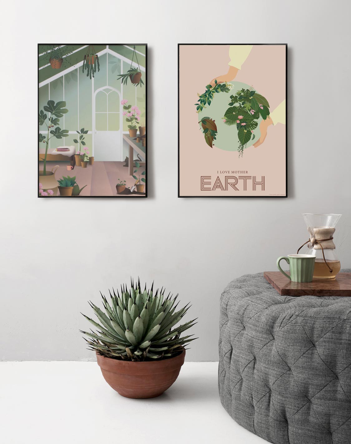 I LOVE MOTHER EARTH - poster