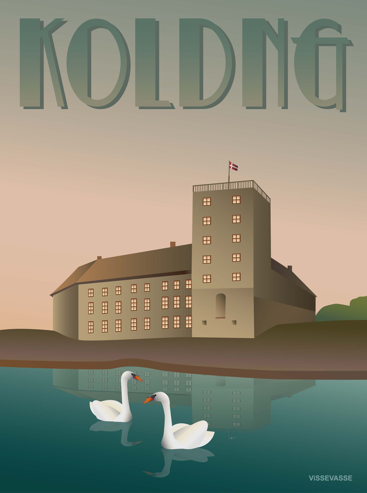 KOLDING Koldinghus - poster