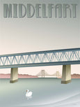 Middelfart - Old Bridge - poster