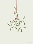Card with Mistletoe from ViSSEVASSE