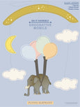 Mobile/uro med elefant til børneværelset 