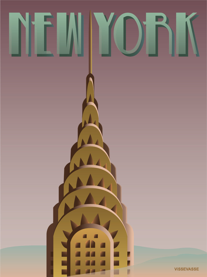 NEW YORK Chrysler - poster