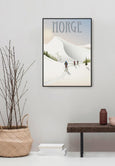 NORWAY Cross-country skiing - poster
