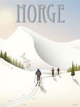 NORWAY Cross-country skiing - poster