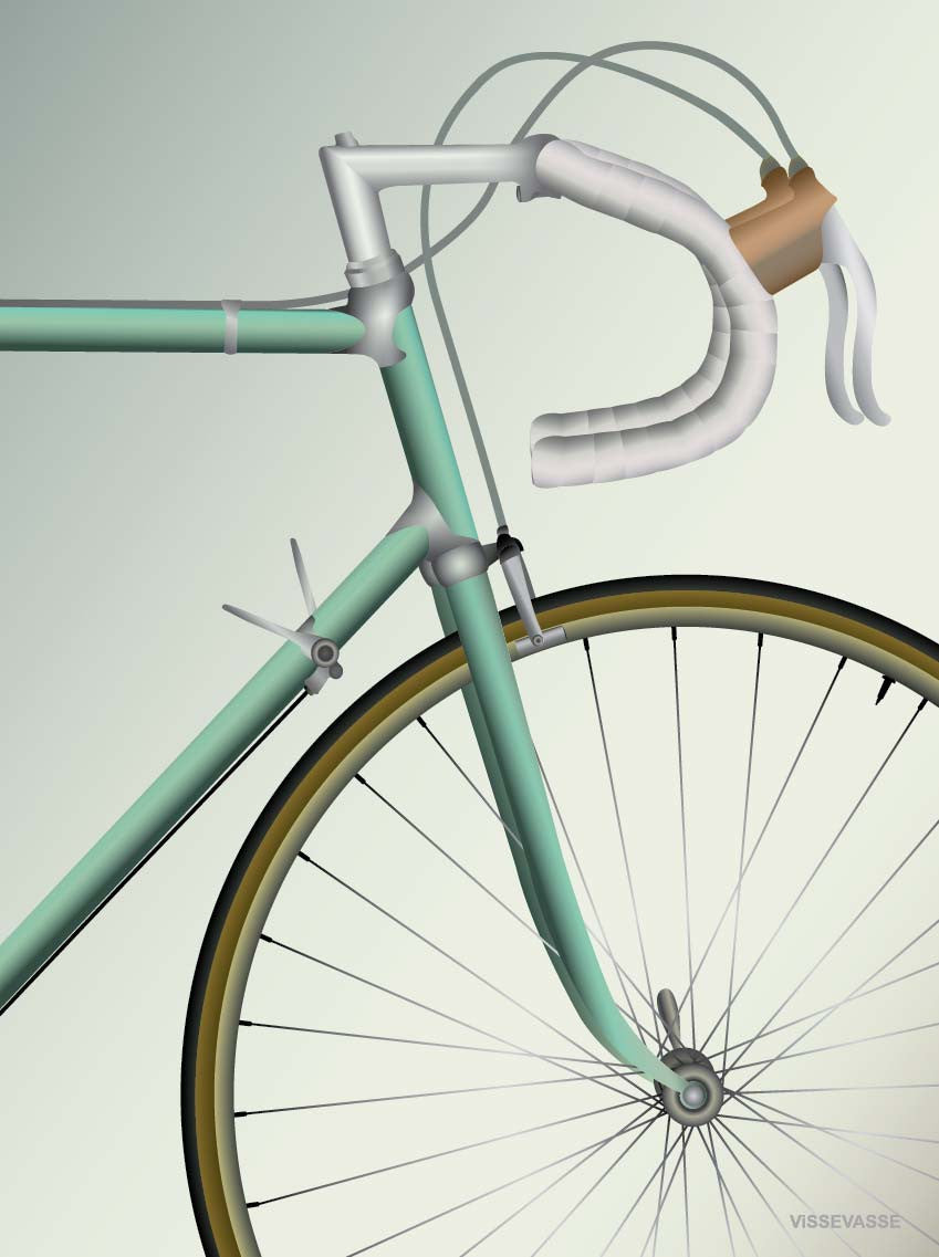 RACING BICYCLE - poster