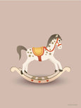 ROCKING HORSE rosy brown - poster