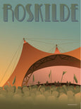 Roskilde Festival poster from ViSSEVASSE