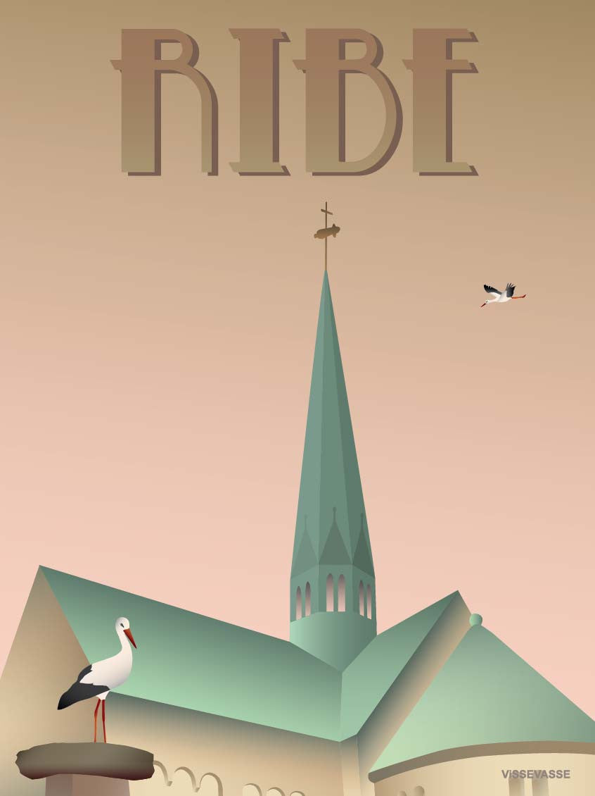 RIBE Storks - poster