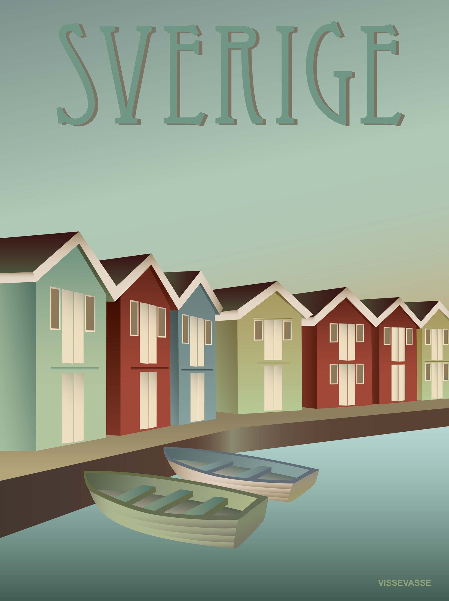 SWEDEN Archipelago - poster