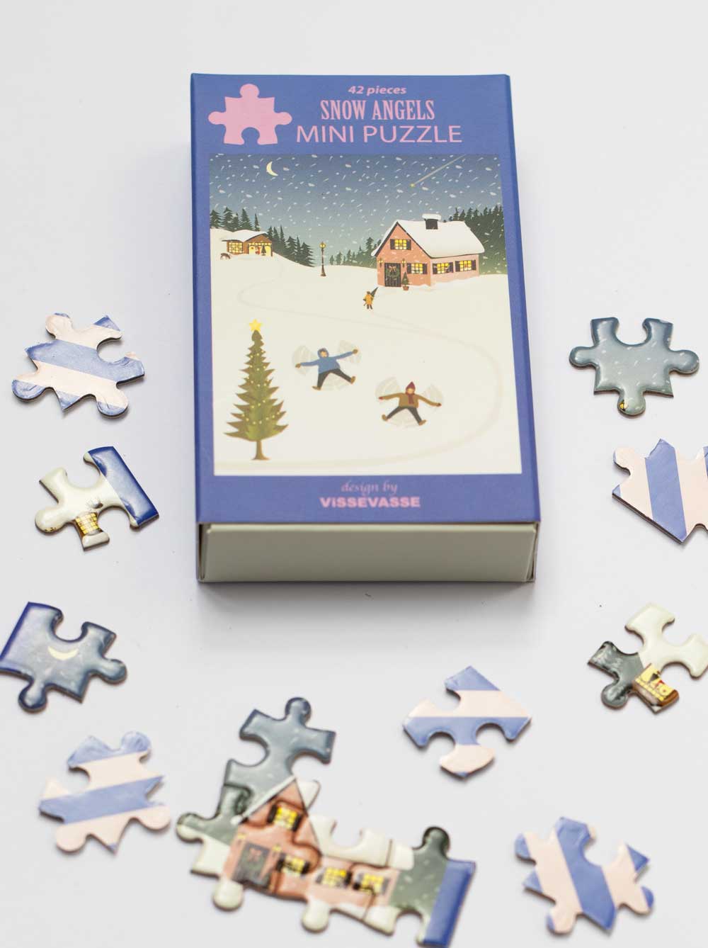 SNOW ANGELS - mini puzzle