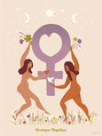 Feminin woman poster from ViSSEVASSE. Buy it here 🌟