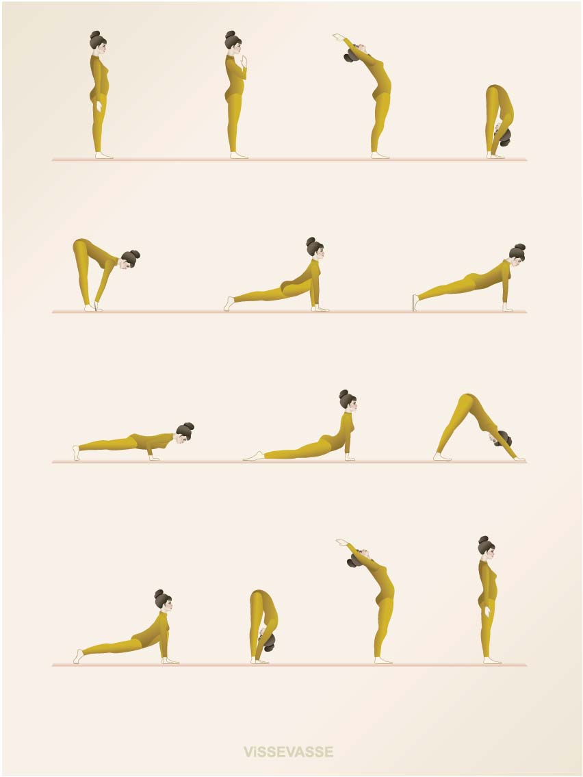 SUN SALUTATION - card