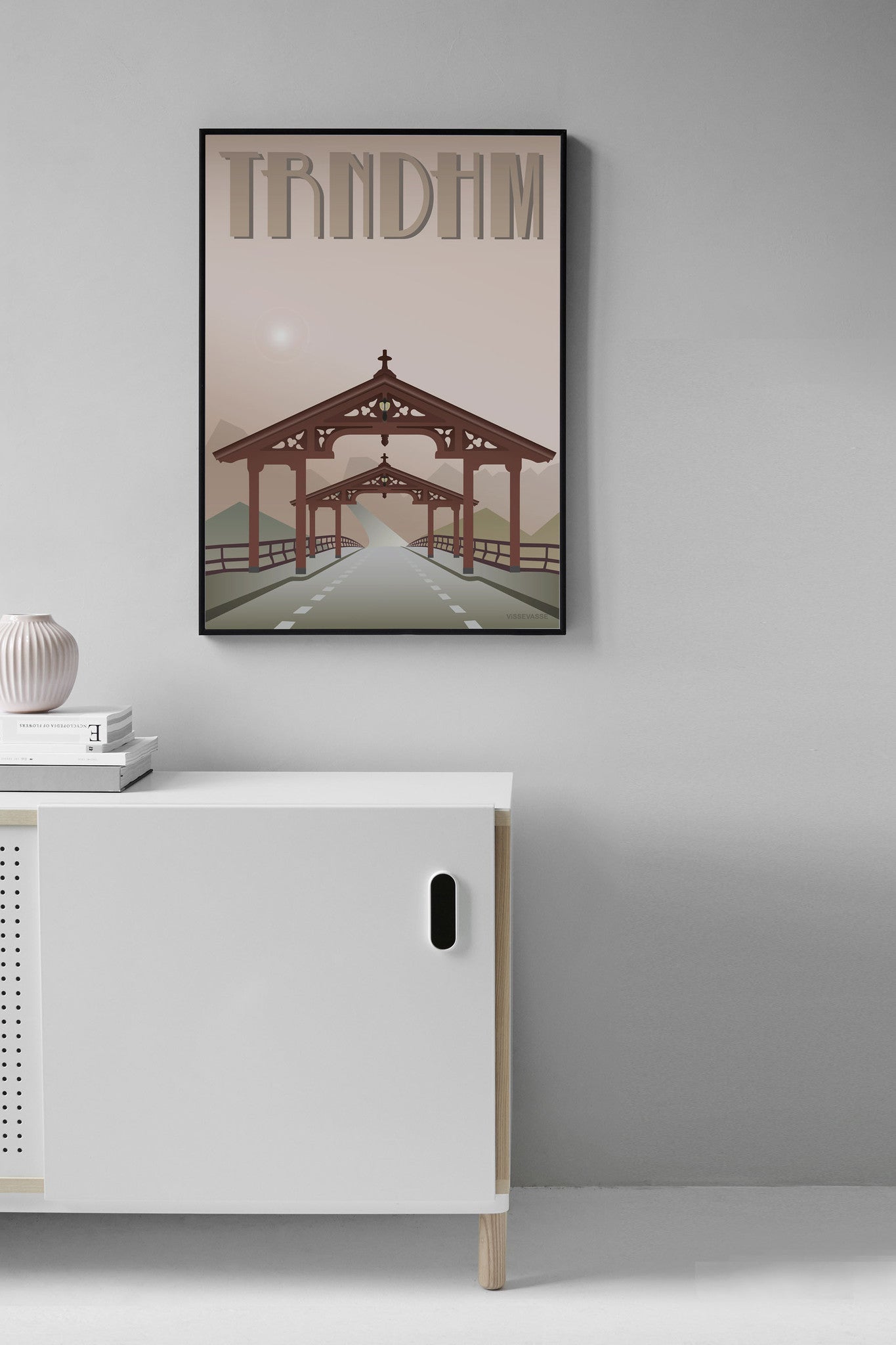 TRONDHEIM Lykkens portal - plakat - ViSSEVASSE