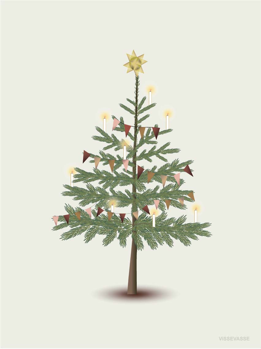 THE CHRISTMAS TREE - plakat - ViSSEVASSE