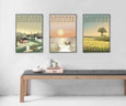 Denmark Rapeseed Fields - poster